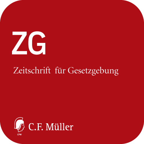 ZG - Zeitschrift für Gesetzgebung online
