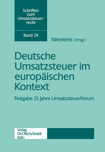 Ansicht: Deutsche Umsatzsteuer im europäischen Kontext