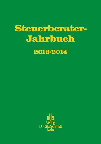 Ansicht: Steuerberater-Jahrbuch 2013/2014