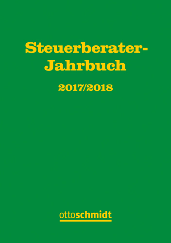 Ansicht: Steuerberater-Jahrbuch 2017/2018
