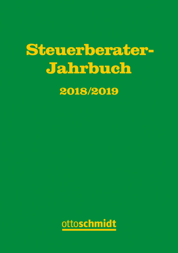 Ansicht: Steuerberater-Jahrbuch 2018/2019