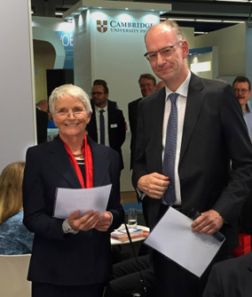 Professor Dagmar Coester-Waltjen und Professor Felix Hey