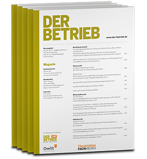 Beratermodul der Betrieb