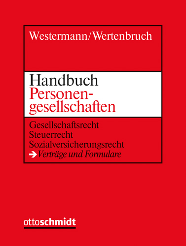 Ansicht: Handbuch Personengesellschaften