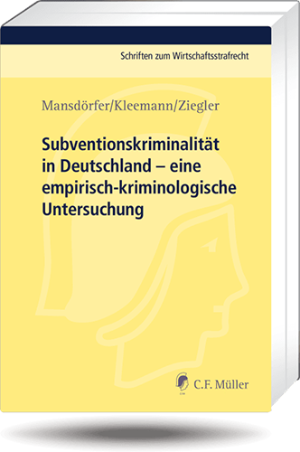 Ansicht: Subventionskriminalität in Deutschland