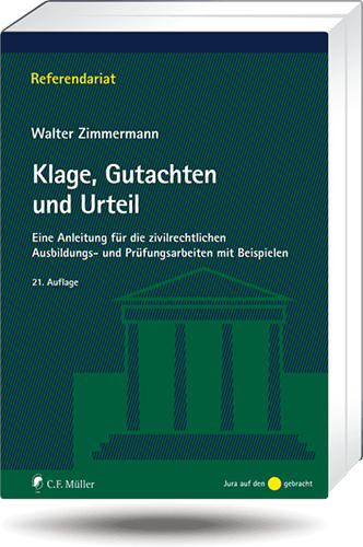 Klage, Gutachten und Urteil