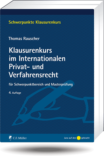 Ansicht: Klausurenkurs im Internationalen Privat- und Verfahrensrecht