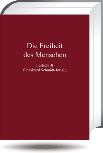 Ansicht: Festschrift für Edzard Schmidt-Jortzig