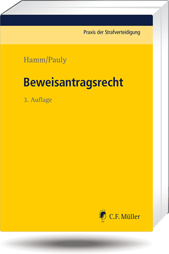 Ansicht: Beweisantragsrecht