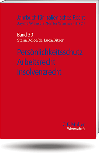 Ansicht: Persönlichkeitsschutz - Arbeitsrecht - Insolvenzrecht