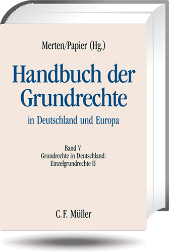 Ansicht: Handbuch der Grundrechte in Deutschland und Europa