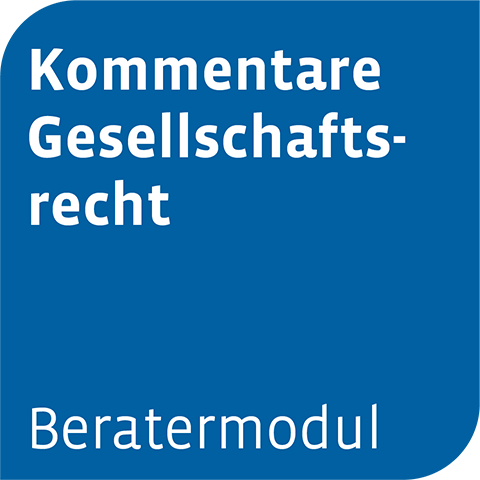 Beratermodul Kommentare Gesellschaftsrecht