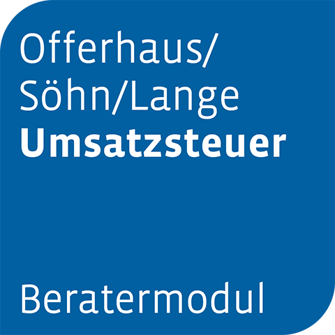 Ansicht: Beratermodul Offerhaus/Söhn/Lange Umsatzsteuer