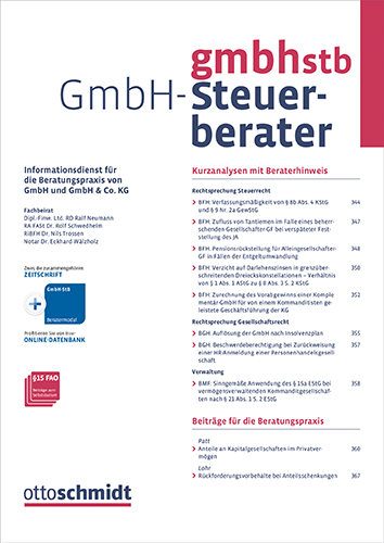 Ansicht: GmbH-Steuerberater - GmbHStB