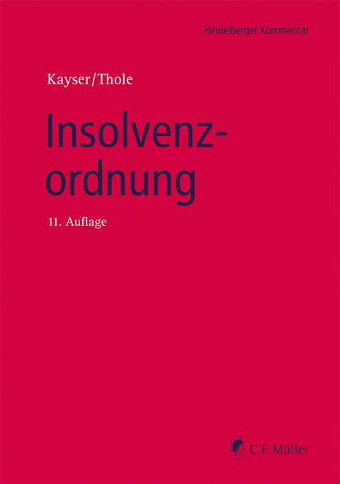 Ansicht: Insolvenzordnung