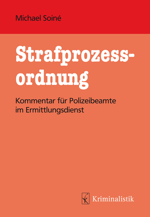 Strafprozessordnung