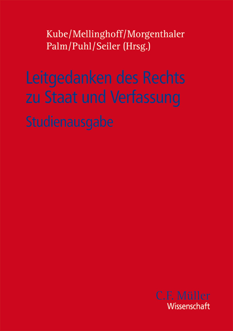 Ansicht: Leitgedanken des Rechts zu Staat und Verfassung