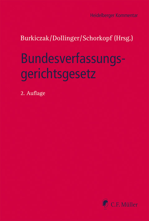 Ansicht: Bundesverfassungsgerichtsgesetz