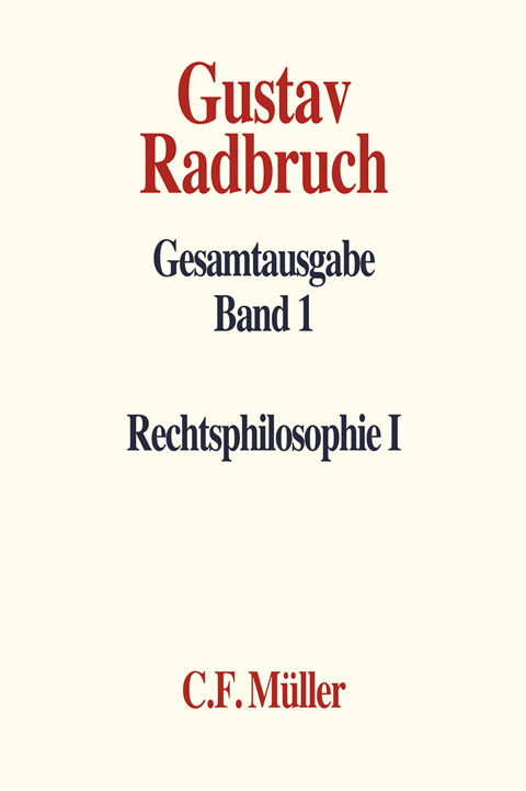 Gustav Radbruch Gesamtausgabe