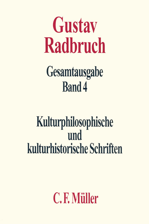 Radbruch Gesamtausgabe (Reihe)