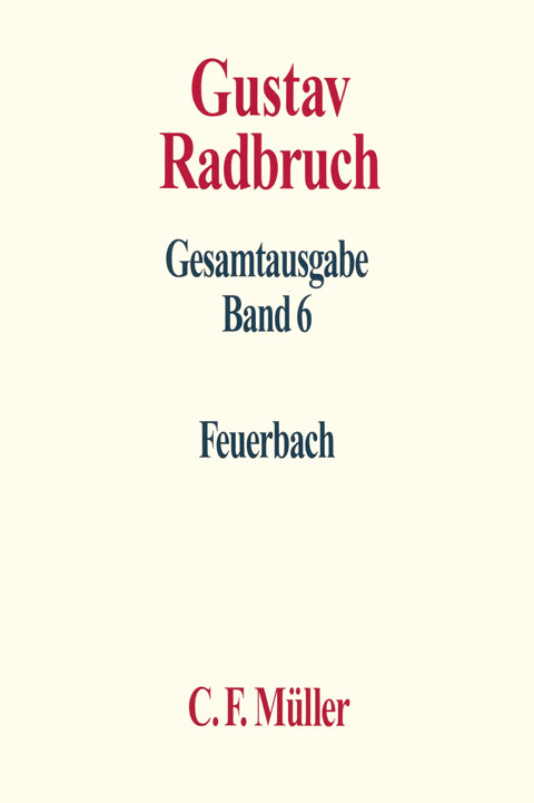 Radbruch Gesamtausgabe (Reihe)