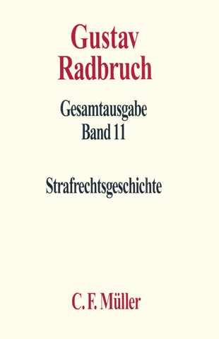 Ansicht: Radbruch Gesamtausgabe (Reihe)