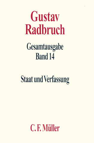 Radbruch Gesamtausgabe (Reihe)