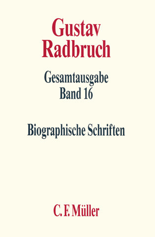 Radbruch Gesamtausgabe (Reihe)