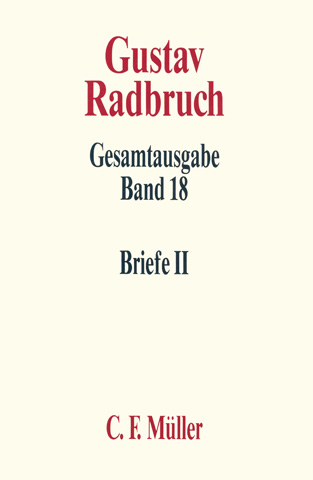 Radbruch Gesamtausgabe (Reihe)