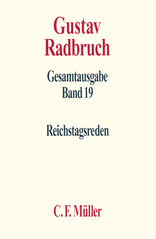 Ansicht: Radbruch Gesamtausgabe (Reihe)