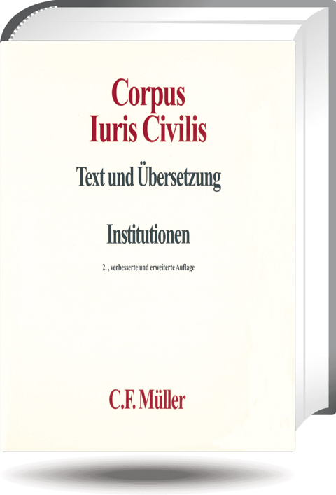 Ansicht: Corpus Iuris Civilis I
