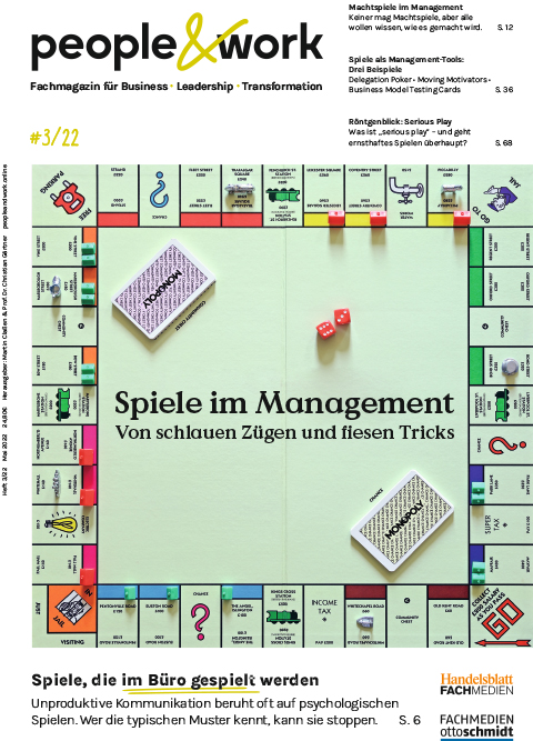 Ansicht: people&work - Fachmagazin für Business – Transformation – Leadership