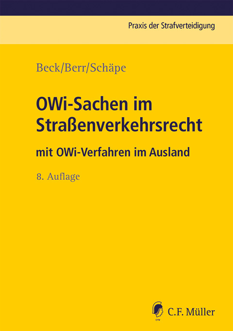 Ansicht: OWi-Sachen im Straßenverkehrsrecht