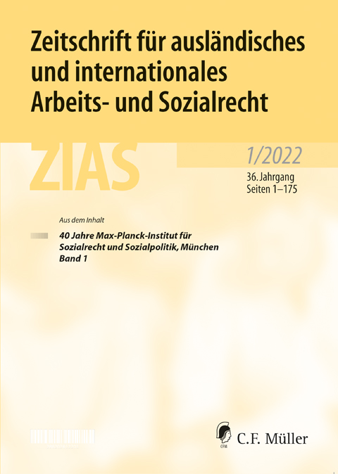 Zeitschrift für ausländisches und internationales Arbeits- und Sozialrecht