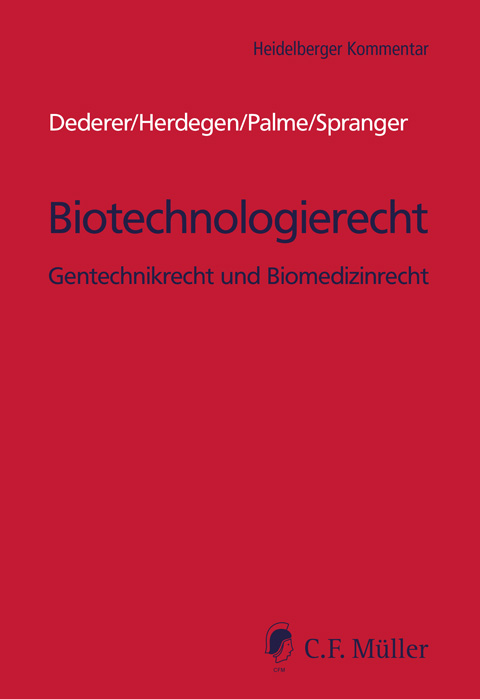 Ansicht: Biotechnologierecht