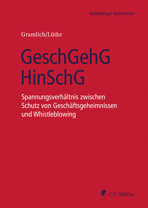 Ansicht: GeschGehG/HinSchG