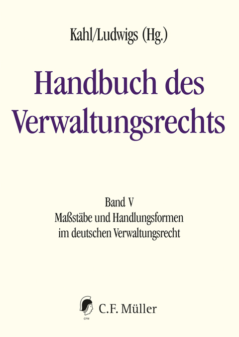 Ansicht: Handbuch des Verwaltungsrechts