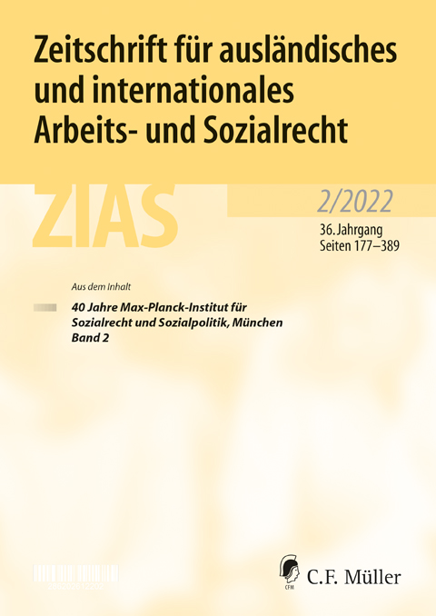 Zeitschrift für ausländisches und internationales Arbeits- und Sozialrecht