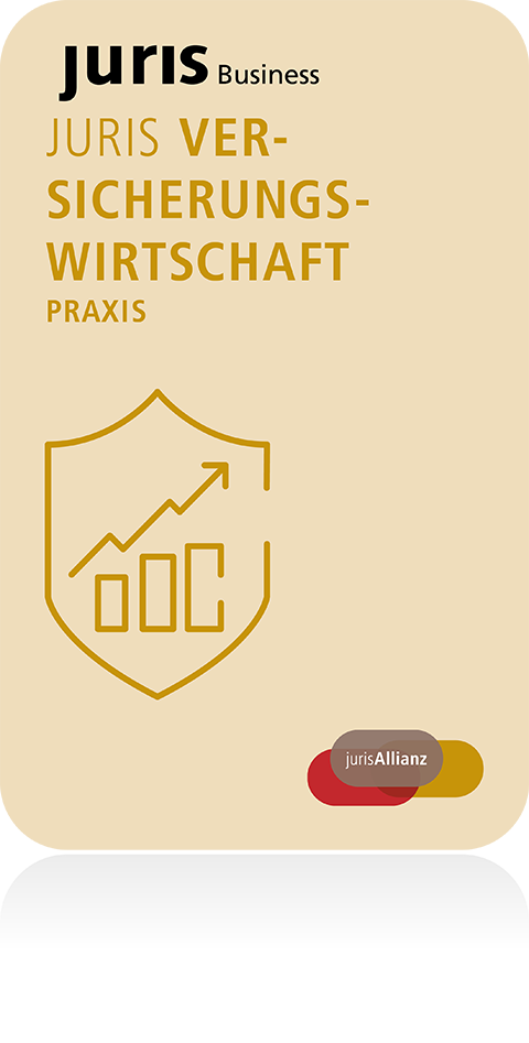 Ansicht: juris Versicherungswirtschaft Praxis