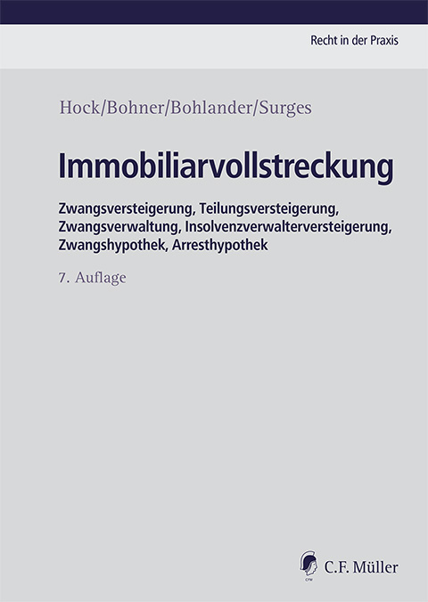 Ansicht: Immobiliarvollstreckung