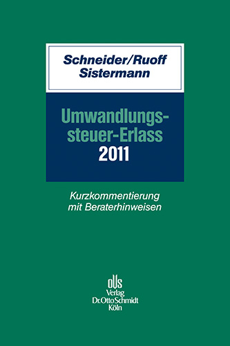 Ansicht: Umwandlungssteuer-Erlass 2011