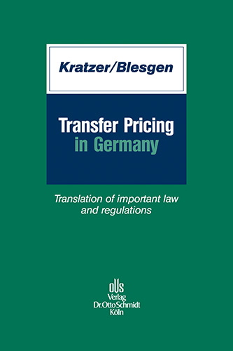 Ansicht: Transfer Pricing in Germany
