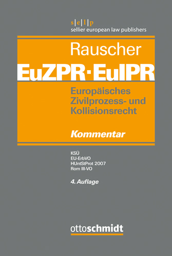 Ansicht: Europäisches Zivilprozess- und Kollisionsrecht EuZPR/EuIPR, Band V