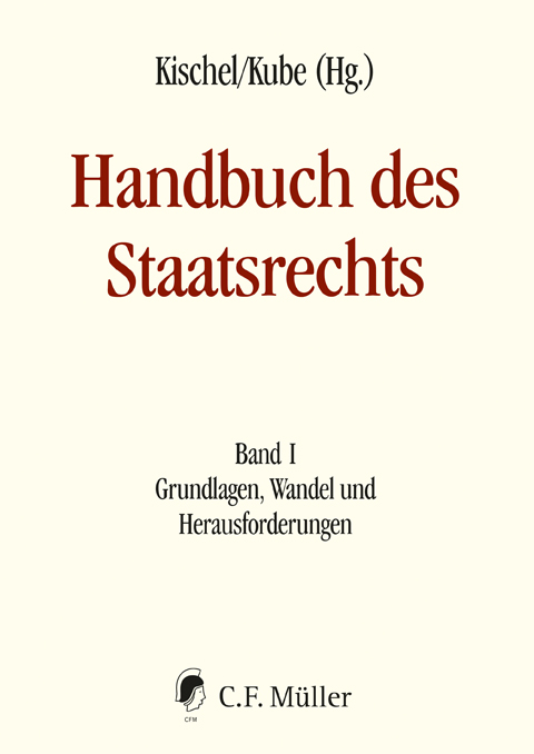 Handbuch des Staatsrechts - Neuausgabe
