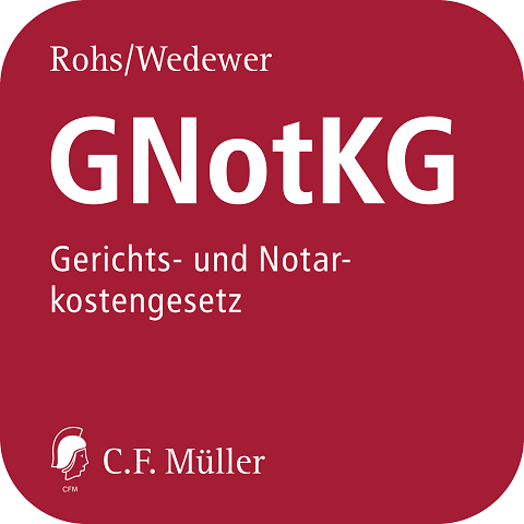 Ansicht: GNotKG online