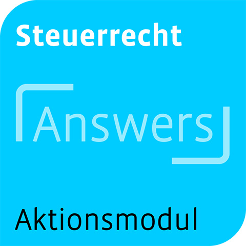 Ansicht: Aktionsmodul Steuerrecht inkl. Otto Schmidt Answers