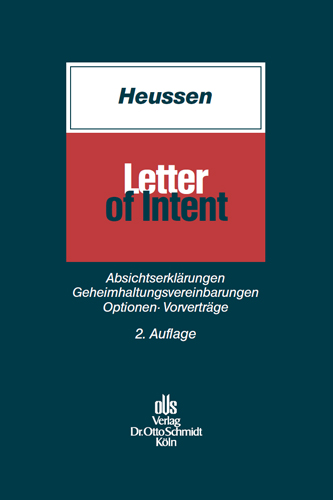 Ansicht: Letter of Intent