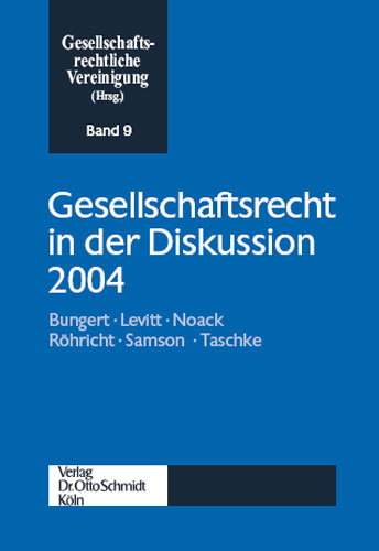 Ansicht: Gesellschaftsrecht in der Diskussion 2004