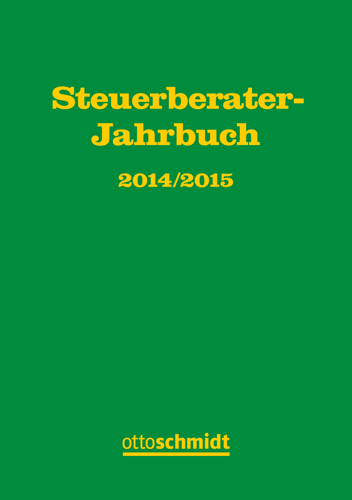 Ansicht: Steuerberater-Jahrbuch 2014/2015