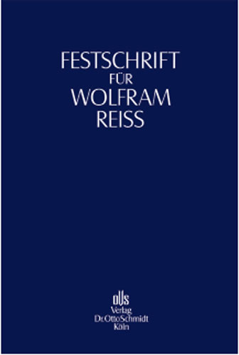 Ansicht: Festschrift für Wolfram Reiß